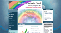 Desktop Screenshot of firstumc-oneonta.org